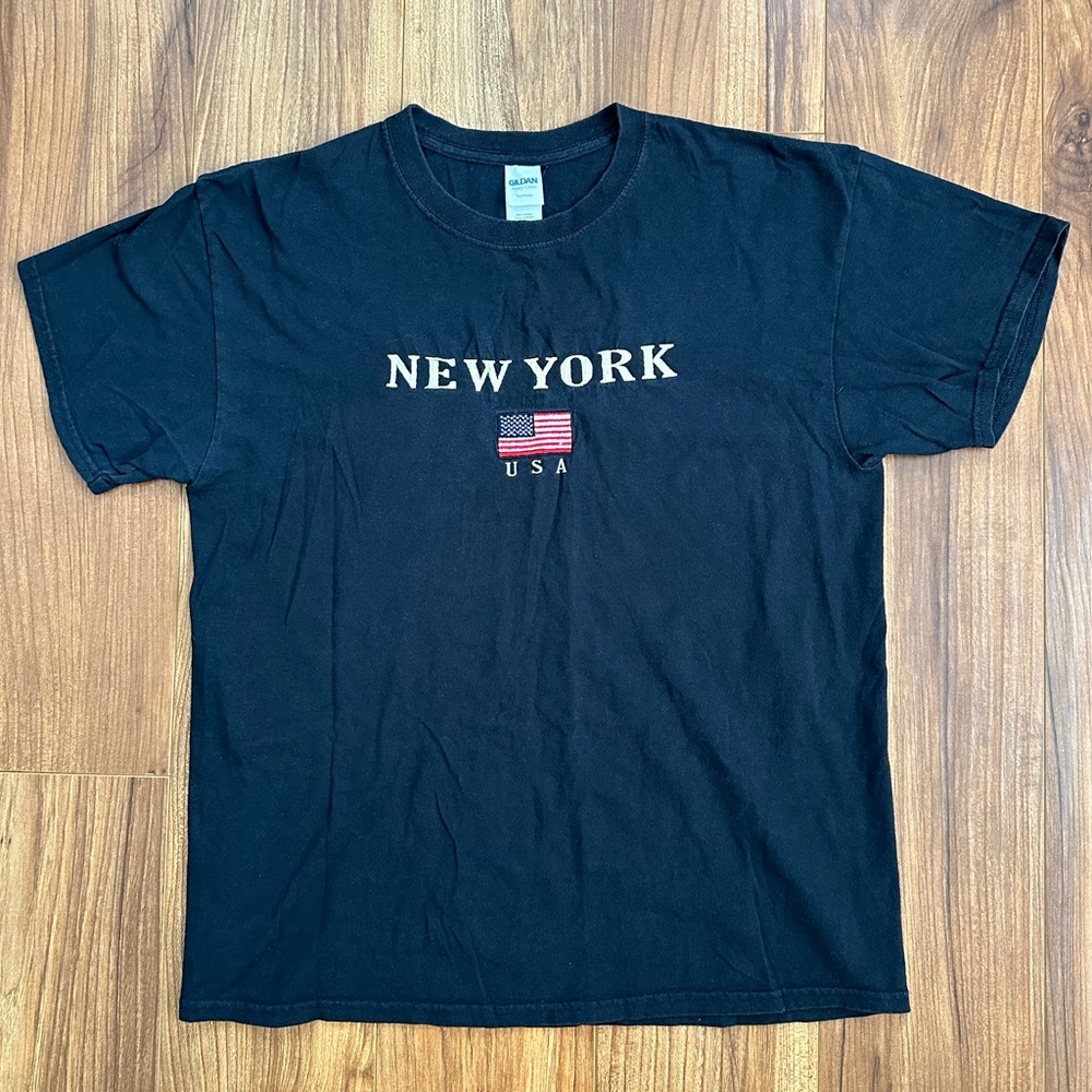 New York USA Men’s Larger T Shirt